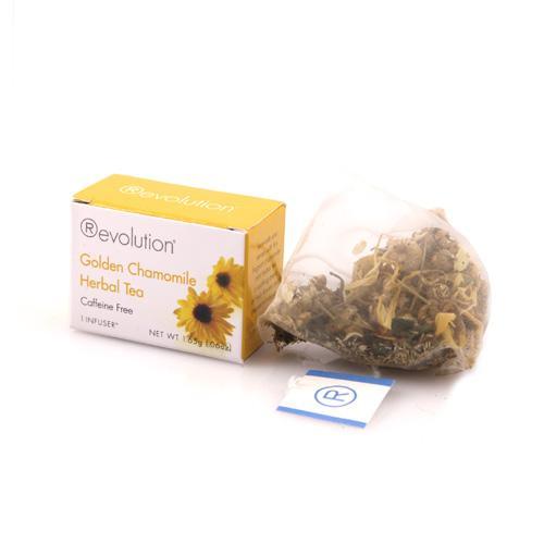 Výrobca: Revolution Tea, USA Golden Chamomile Herbal Tea 