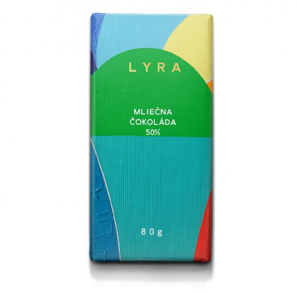 Výrobca: LYRA GROUP s.r.o., Slovensko Lyra Gallery Milk 50% 80 g