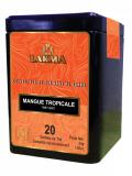 Výrobca: Regency Teas Ltd.  Zelený čaj Lakma Tropical Mango - sáčky 20x1,5g - plech