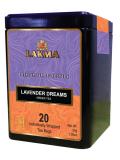 Výrobca: Regency Teas Ltd.  Zelený čaj Lakma Lavender Dreams - sáčky 20x1,5g plech