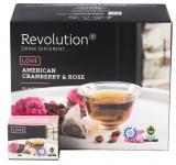 Výrobca: Revolution Tea, USA American Cranberry and Rose Tea